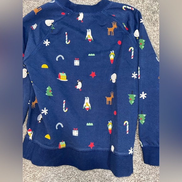 Hanna Andersson Print Crewneck Sweatshirt 6-7 years - Picture 12 of 12